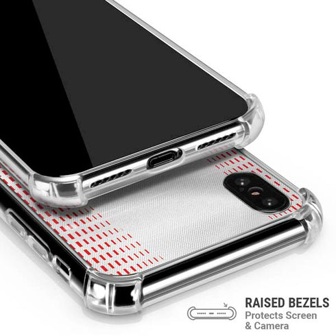 Tunisia Soccer Flag iPhone X/XS Clear Case